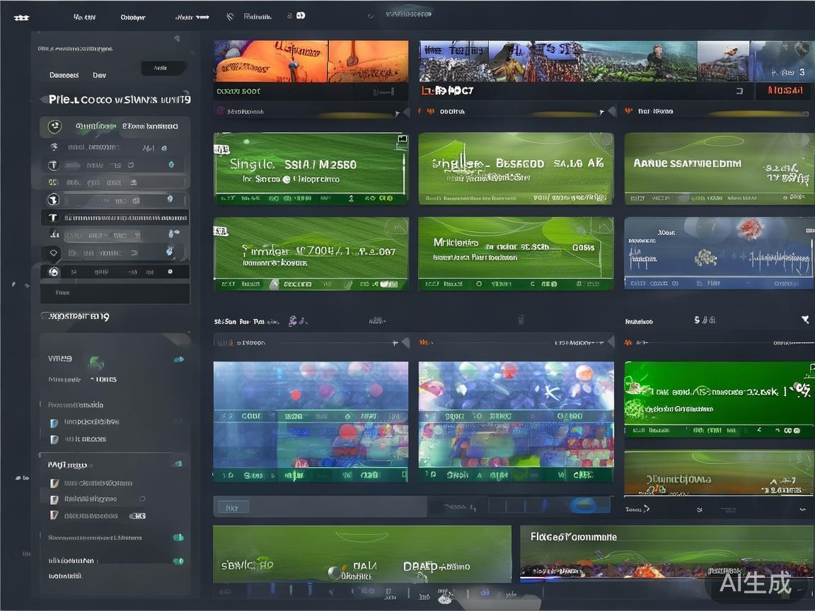 登录成功后，用户即可根据自己的偏好浏览丰富的体育赛